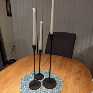 Set of 3 Timeless Candle Holders